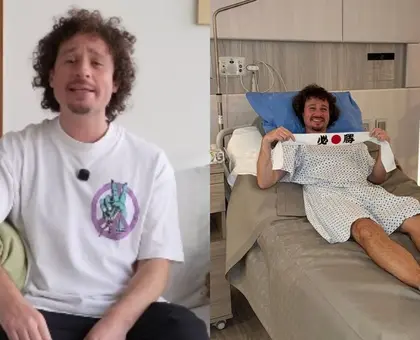 Luisito Comunica revela que casi no puede caminar tras cirugía de emergencia