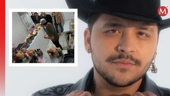 ¡Nodal sorprende a dueña de tienda de botanas y ella no cabe de emoción!