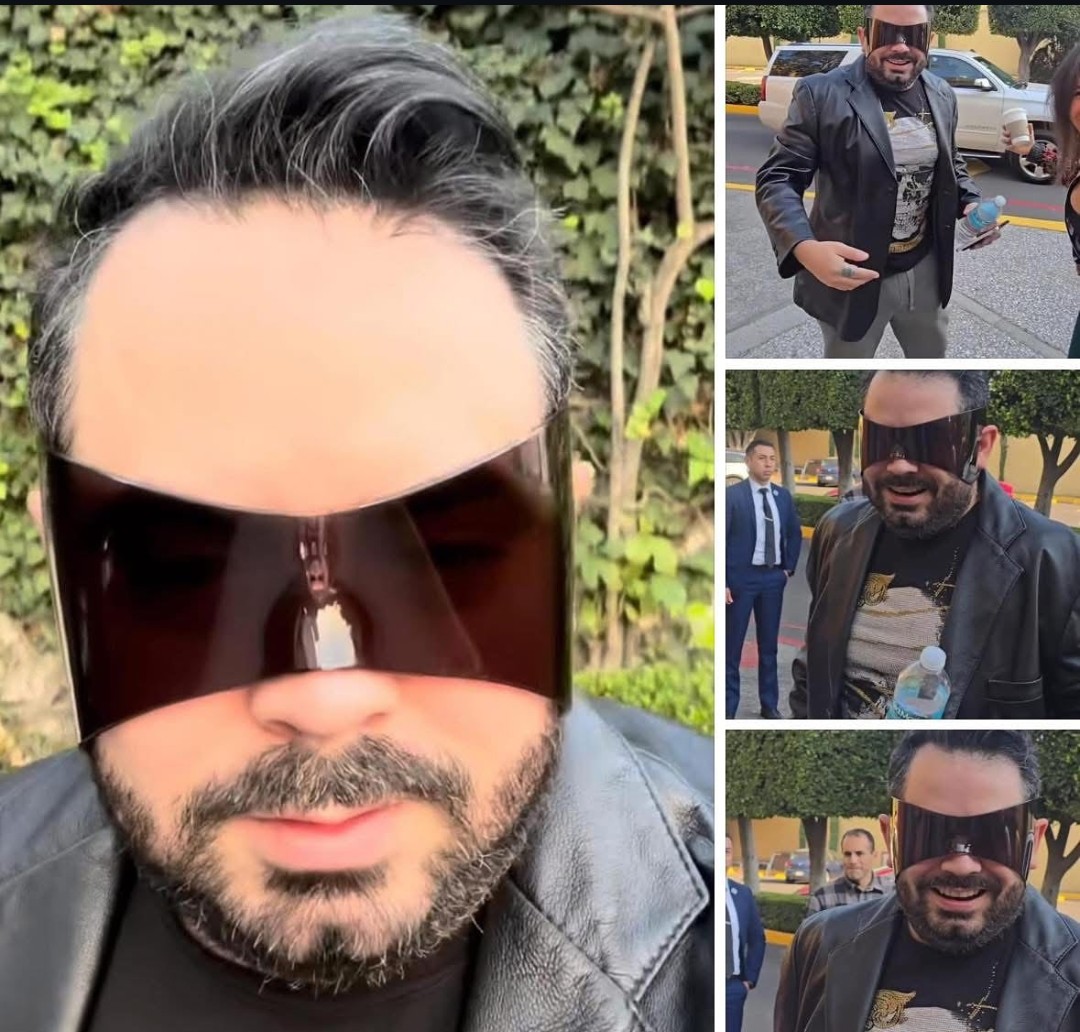 Los lentes futuristas de José Eduardo Derbez: lujo y estilo en la promoción de “Un par de idiotas”