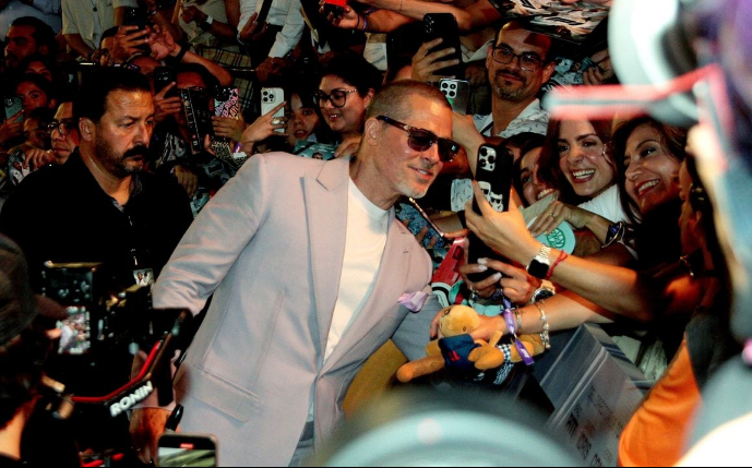 Brad Pitt visita México para promocionar F1