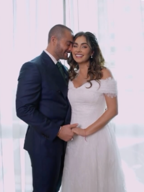 Claudia Martín y Carlos Said se casan en íntima ceremonia civil en la CDMX