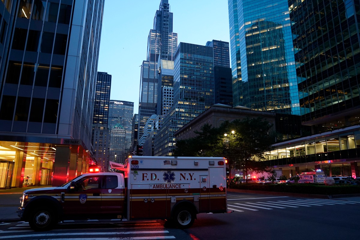 “Un lunático suelto”: Trump revienta tras tiroteo mortal en Nueva York