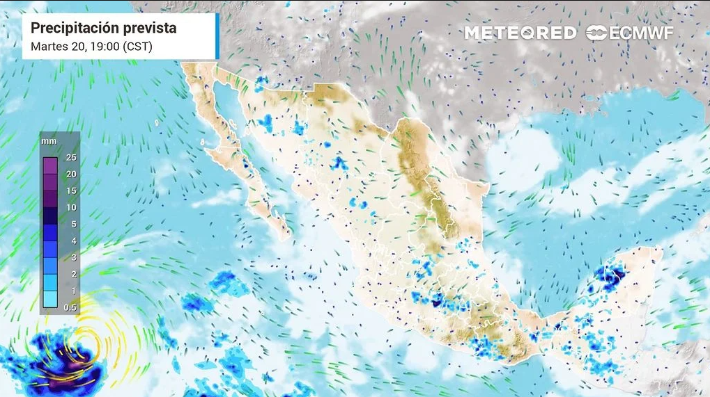 🌧️ Onda tropical 17 traerá lluvias fuertes a Puebla este miércoles