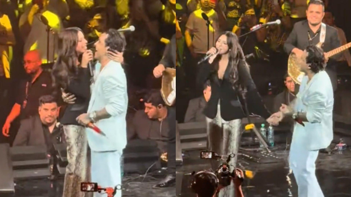 Abucheos a Ángela Aguilar marcan concierto de Christian Nodal en Monterrey