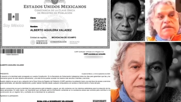 Tras supuesta aparición de Juan Gabriel en Francia, descubren que su CURP sigue activa