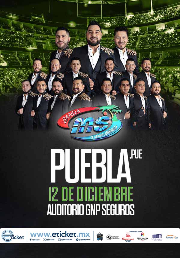 Banda MS llega a Puebla para un concierto que promete desbordar emociones este 12 de diciembre