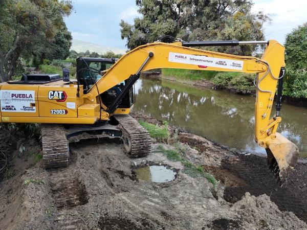 Realizan trabajos de infraestructura en Texmelucan, El Verde y Tochimilco