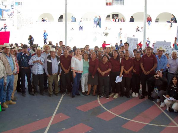 Gobierno estatal impulsa obras comunitarias en zonas prioritarias